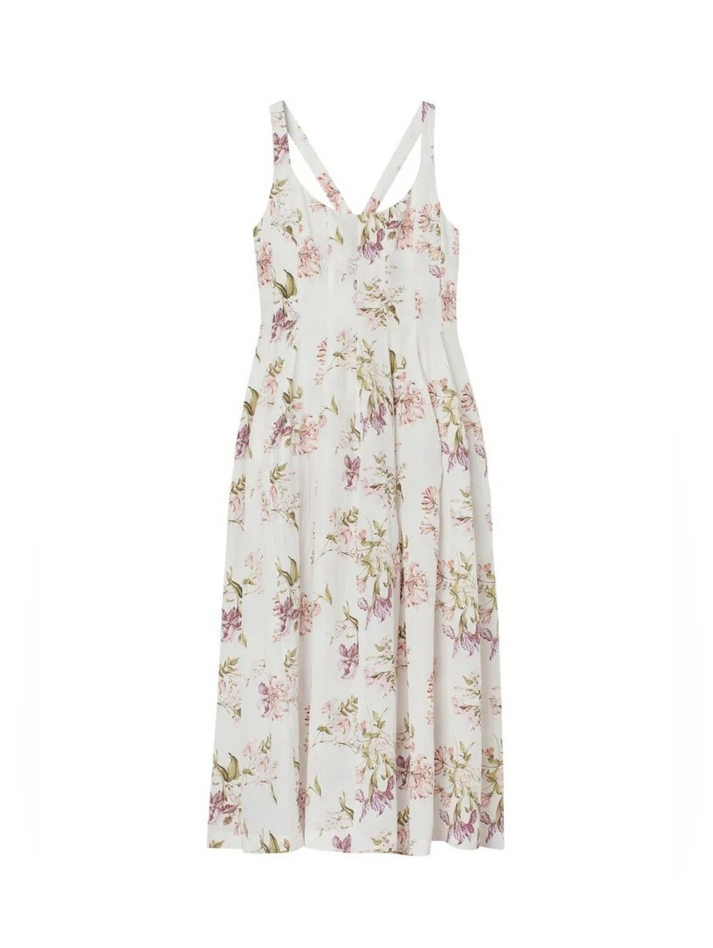 Brock x H&M Linen Blend Summer Dress